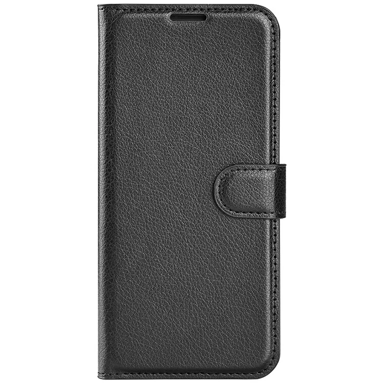 Para Huawei Pura 70 Pro / Pura 70 Pro+ Case Litchi Texture Leather Stand Flip Cover - Preto