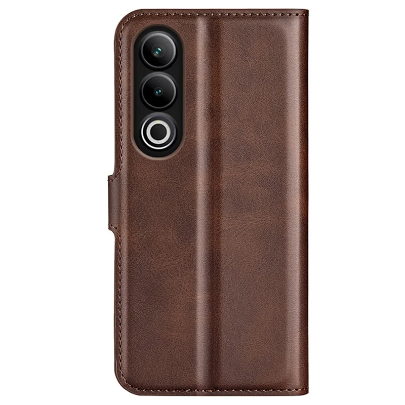 For OnePlus Ace 3V 5G Case Leather Phone Cover with Wallet Card Slots - Brown