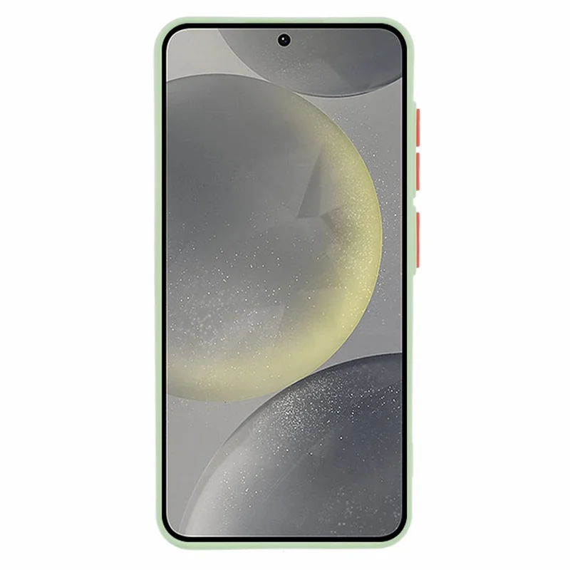 For Samsung Galaxy A35 5G TPU Case Card Slot Protective Phone Cover - Matcha Green