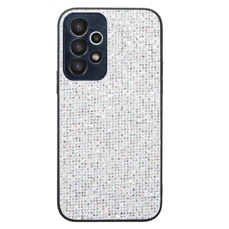 For Samsung Galaxy A23 5G (Global Version) / A23 4G TPU Case Sequins Mobile Phone Cover - White