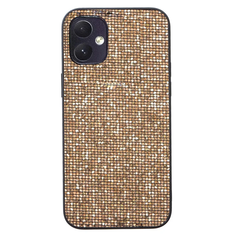 For Samsung Galaxy A05 4G TPU Case Glitter Sequins Protective Phone Cover - Gold