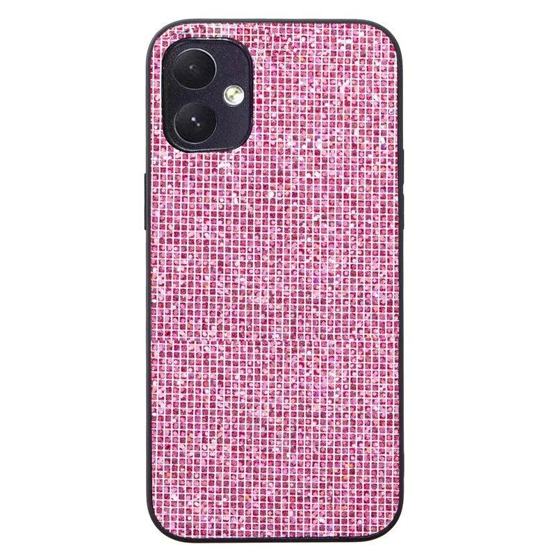 Für Samsung Galaxy A05 4G TPU-Hülle mit Glitzersequins Schutzhülle - Rosa
