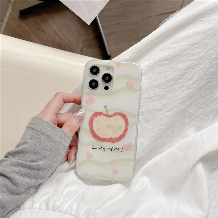 Funda para iPhone 13 Pro, Funda Dual Layer IMD con diseño de patrón encantador