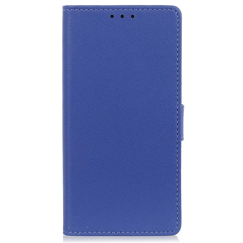 Für iPhone 16 Pro Max Hülle Portemonnaie Leder+TPU Schützende Telefonabdeckung - Blau