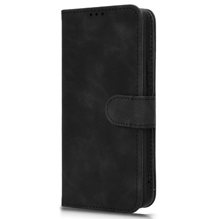 For Xiaomi 14 Ultra Case Magnetic PU Leather Phone Protective Shell Card Slots Wallet Phone Cover - Black