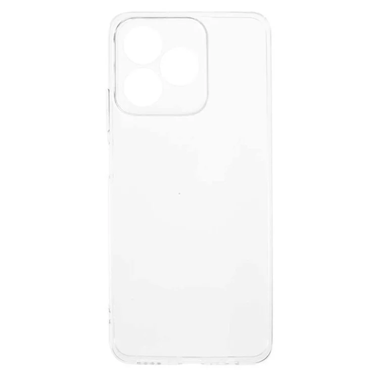Per Realme Note 50 4G Clear TPU Phone Case Ultra-Thin Mobile Phone Back Cover with Precise Lens Cutouts