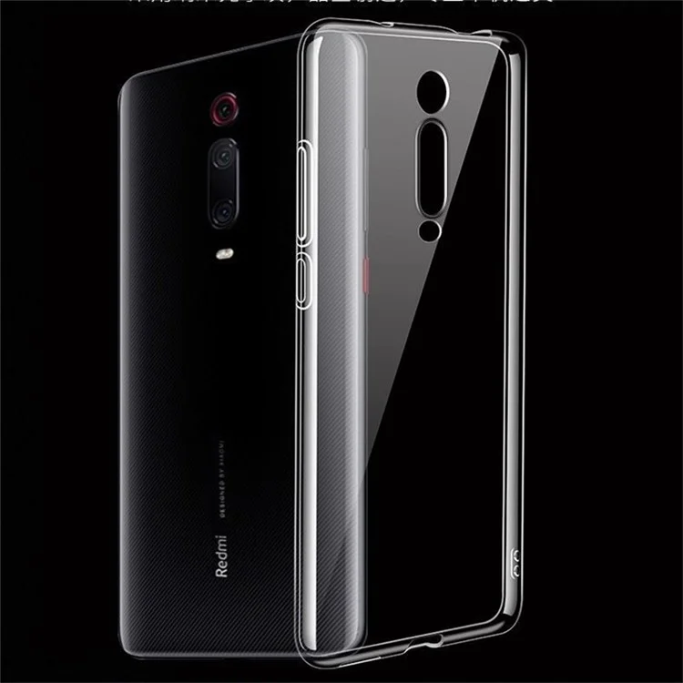 Für Xiaomi Mi 9T / Redmi K20 Handyhülle Ultra-Dünne Klar TPU Sturzsichere Abdeckung