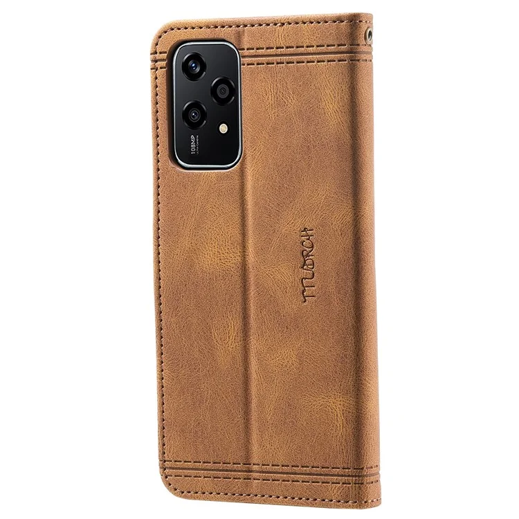 TTUDRCH Stile 004 per Honor 200 Lite Case Custodia in pelle con chiusura magnetica RFID Blocking - Marrone