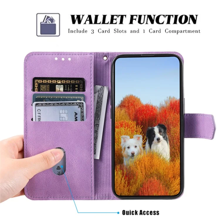 TTUDRCH Stile 004 per Honor 200 Lite Case Custodia in pelle con chiusura magnetica RFID Blocking - Marrone