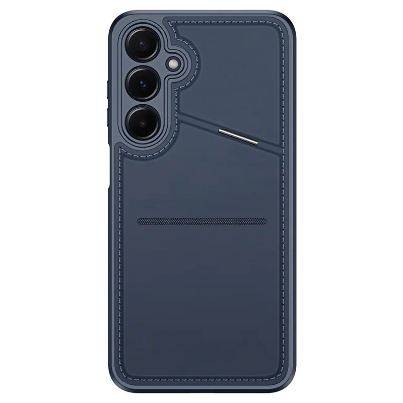 DUX DUCIS Rafi II Serie für Samsung Galaxy A15 4G / A15 5G Hülle RFID-Blockierung PU+TPU Rückseite Handyhülle - Blau