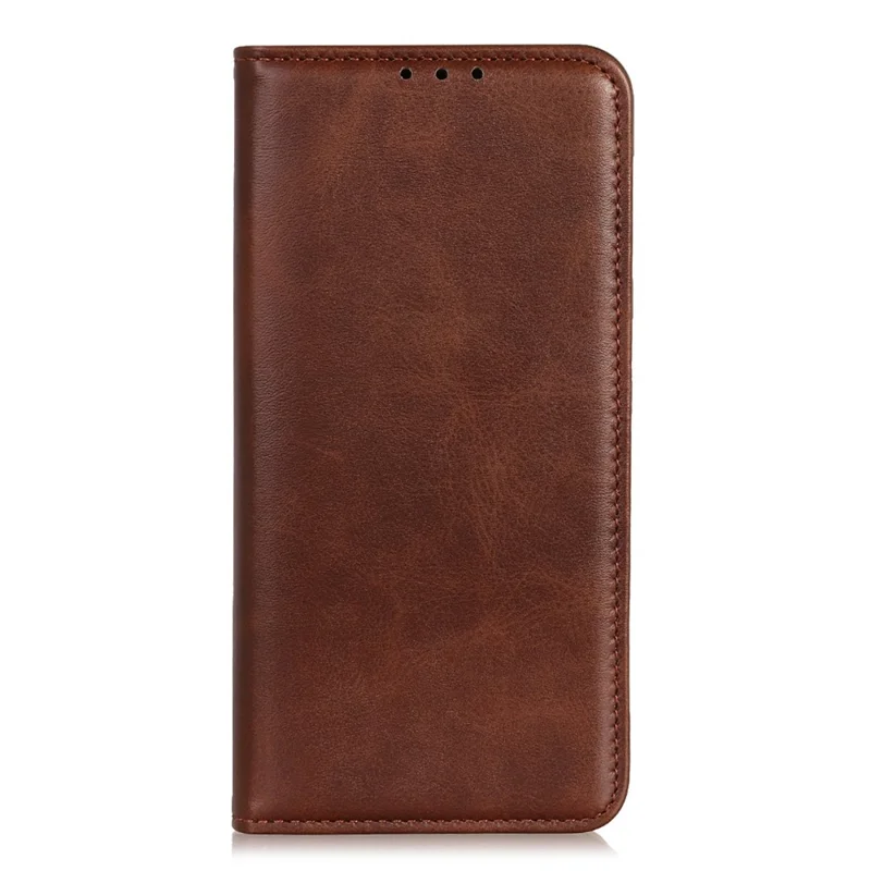 For iPhone 16 Plus Case Wallet Stand Split Leather Phone Cover Auto Magnetic Closed - Coffee