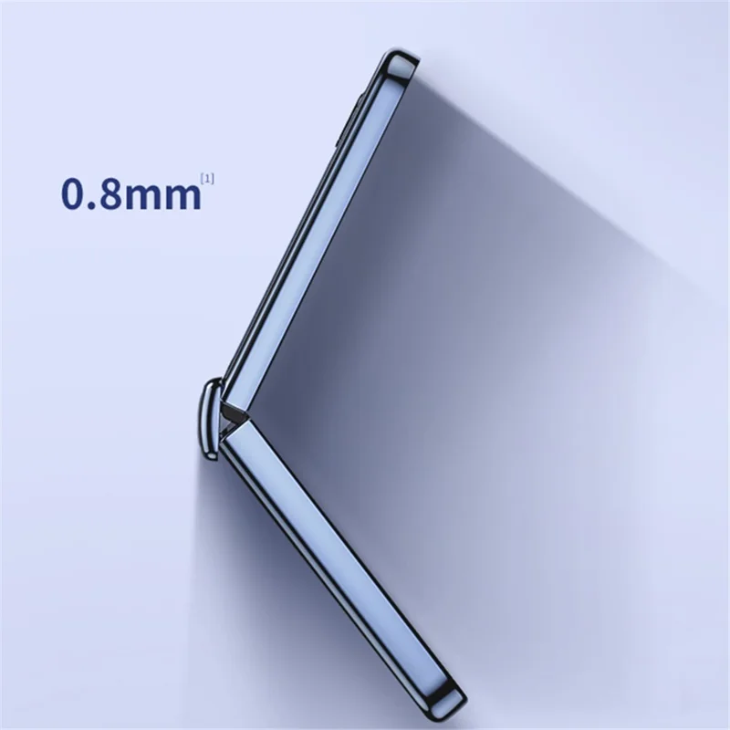 For Samsung Galaxy Z Flip7 FE 5G / Z Flip6 5G Case Electroplating Magnetic Hinge PU+PC Phone Cover - Purple