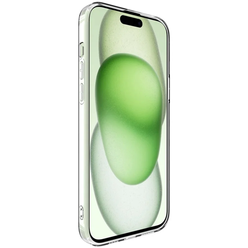 IMAK UX-5-serie voor iPhone 15 Plus hoesje TPU transparant beschermmantel