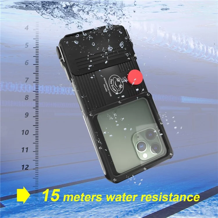 SEA FROGS SF-PH-03 Universelle wasserdichte Handyhülle für Touchscreen bis 15m Tiefe