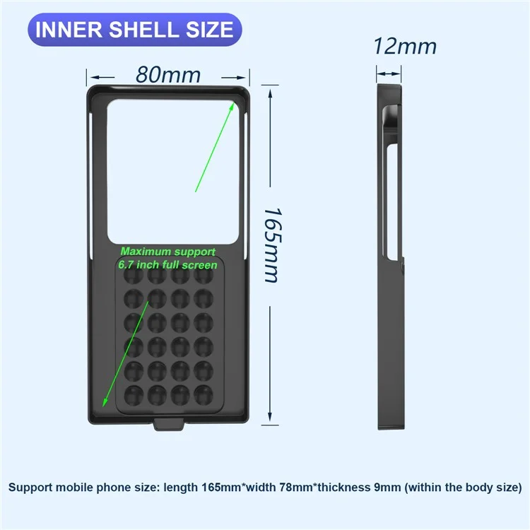 SEA FROGS SF-PH-03 Universelle wasserdichte Handyhülle für Touchscreen bis 15m Tiefe