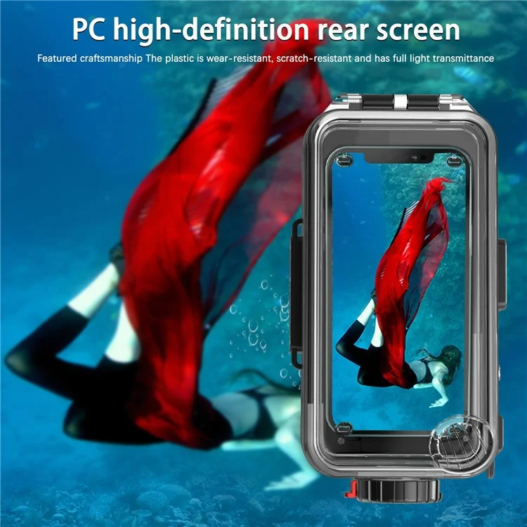 SEA FROGS SF-PH-01-PRO Universelles IPX8-wasserdichtes Gehäuse 40 m Unterwasserschutz für Telefon