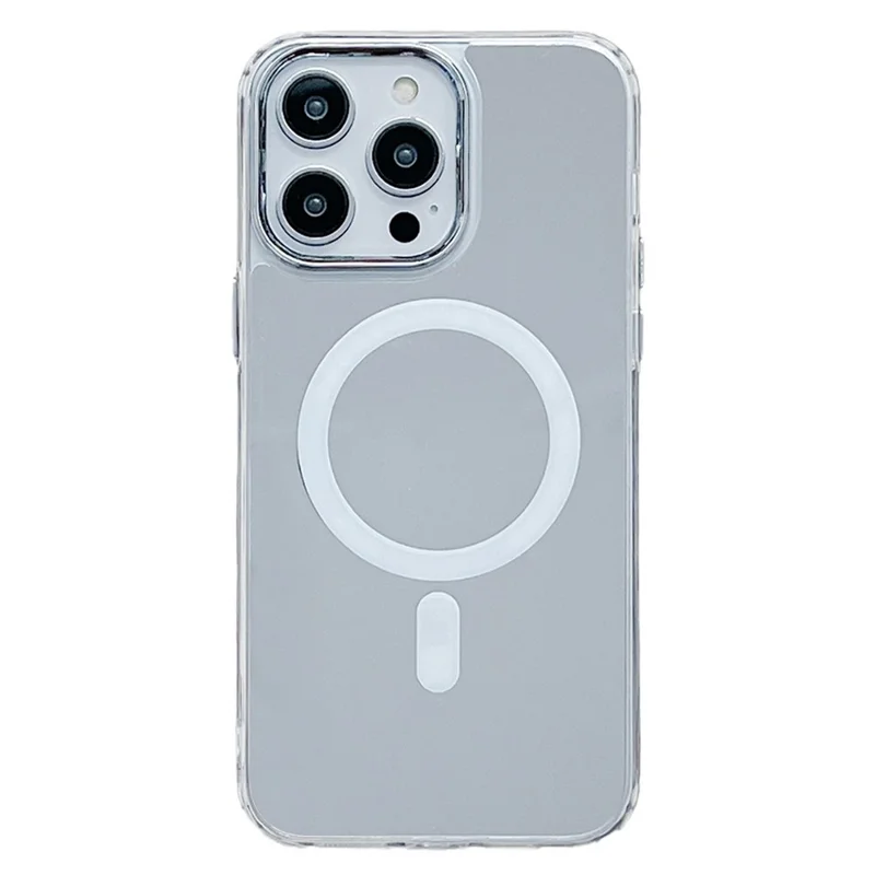 For iPhone 13 Pro Phone Case TPU+PC+Acrylic Phone Cover Compatible with MagSafe