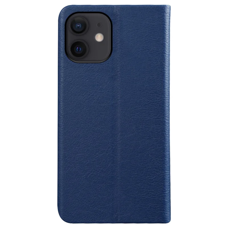 Pour Iphone 12 / 12 Couvre Téléphonique Écologique RCS Ultra-Thin Bin - Bleu Marine