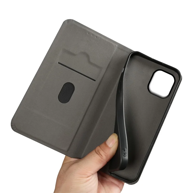 Для Iphone 12 / 12 Pro Case Ultra-Thin RCS Eco Friendly Phone Cope с Карточными Слотами - Армейский Зеленый