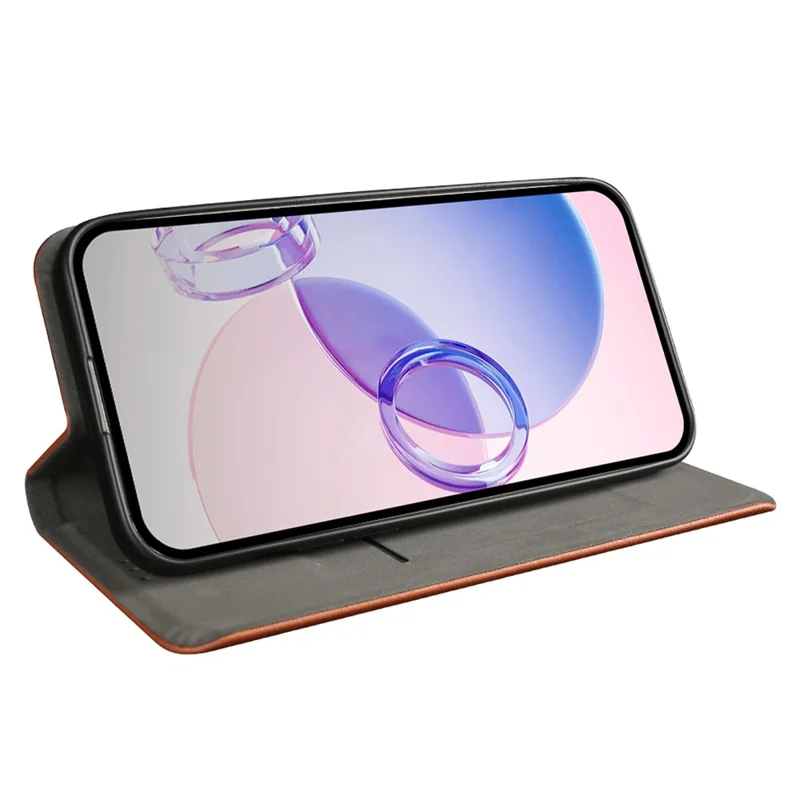 Per Xiaomi Redmi 13C 5G Case -shock Affrotta RCS Coperchio Telefonico Sostenibile Con Supporto Per Carta - Marrone