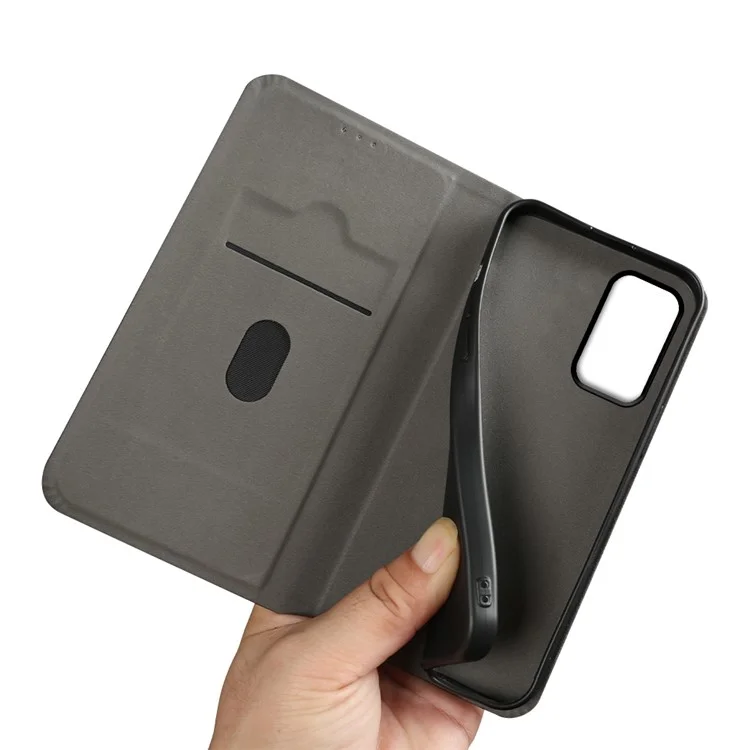 Pour Samsung Galaxy A33 5G Case Écologique RCS RCS Téléphone Couverture Magnétique Clôture - Jaune Clair