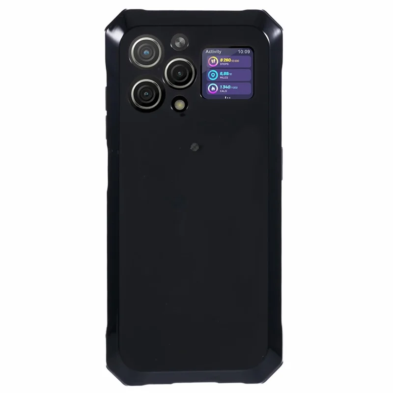 For Blackview BL8000 TPU Case  Precise Lens Protection Mobile Phone Cover - Black