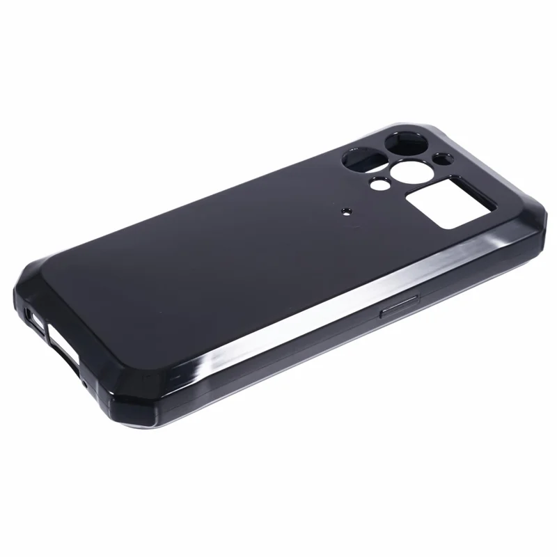 For Blackview BL8000 TPU Case  Precise Lens Protection Mobile Phone Cover - Black