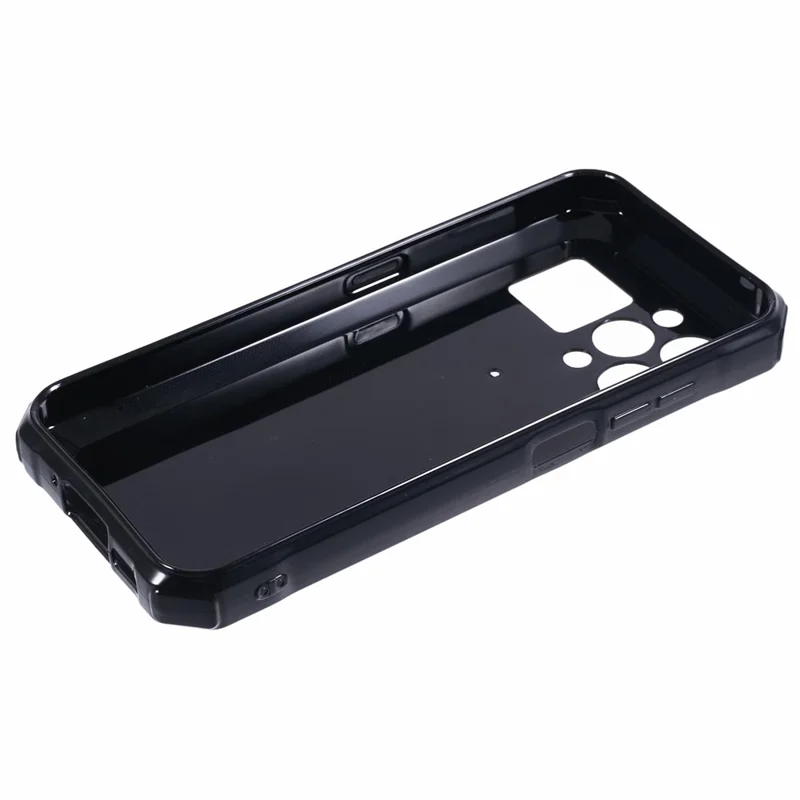 For Blackview BL8000 TPU Case  Precise Lens Protection Mobile Phone Cover - Black