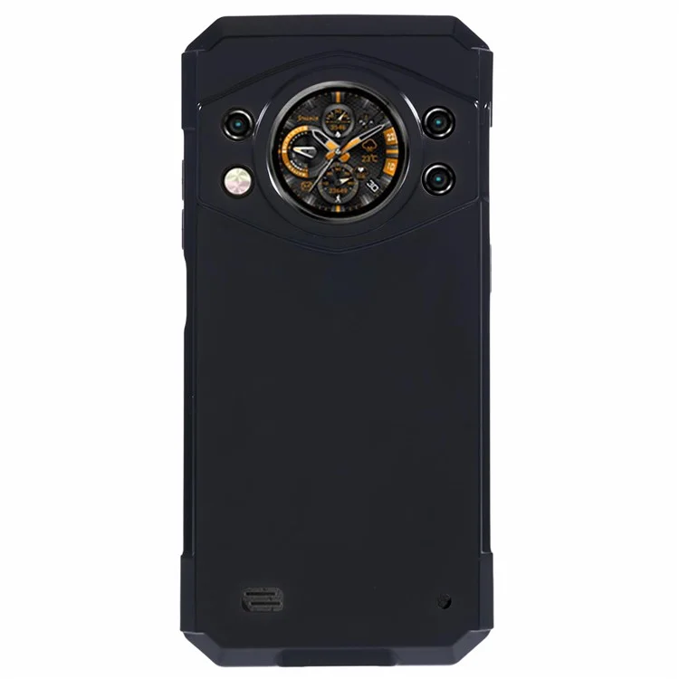 Para Cubot Kingkong AX Funda Carcasa TPU Protección Precisa de Corte Óptica - Negro