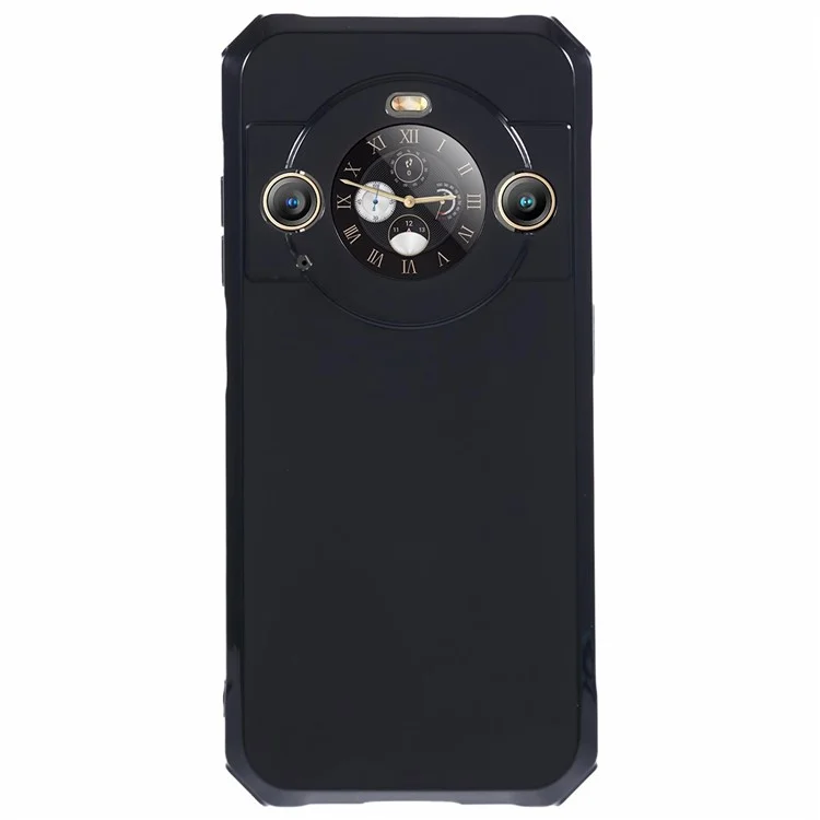 Чехол для Blackview BL9000 - чёрный, ударопрочный, мягкий ТПУ