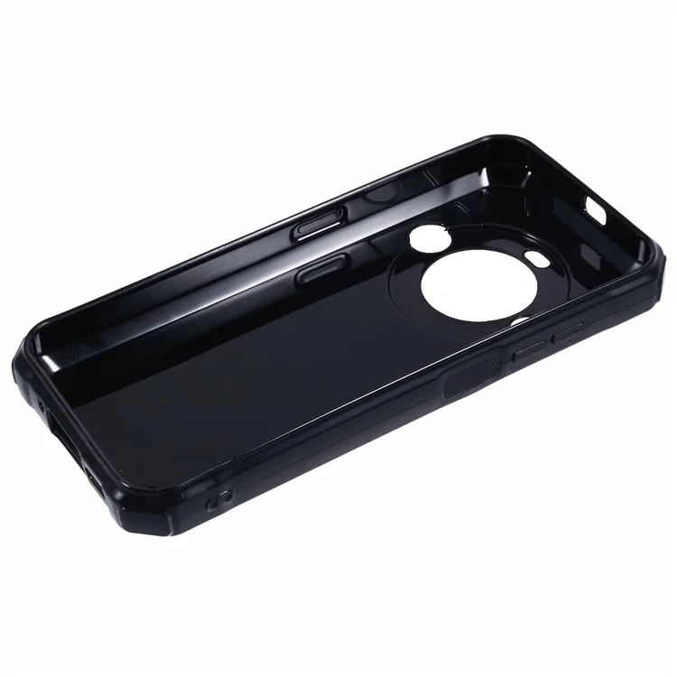 Чехол для Blackview BL9000 - чёрный, ударопрочный, мягкий ТПУ