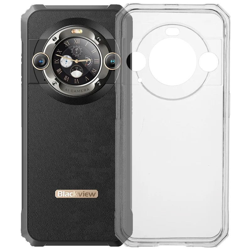 For Blackview BL9000 Case Shockproof Soft TPU Phone Cover - Transparent
