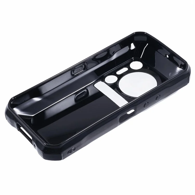 For Oukitel WP33 Pro Case Soft TPU Anti-Scratch Protective Phone Cover - Black