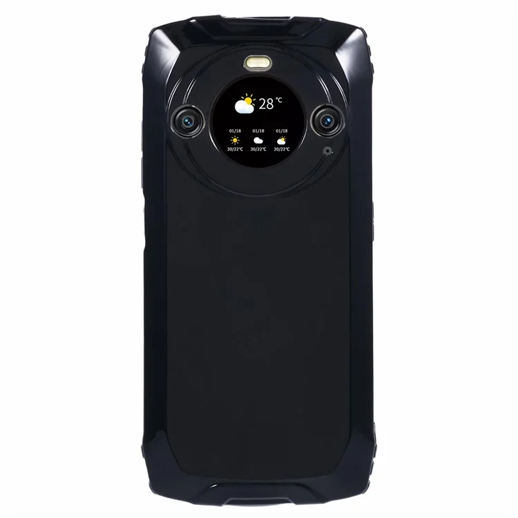 For Blackview BV9300 Pro Case Soft TPU Thin Protective Phone Cover - Black