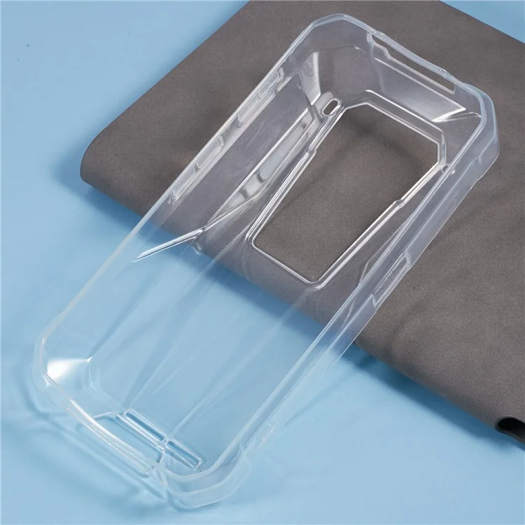 Per Unihertz Tank 3 TPU Case Scratches-Resistant Soft Phone Cover - Trasparente