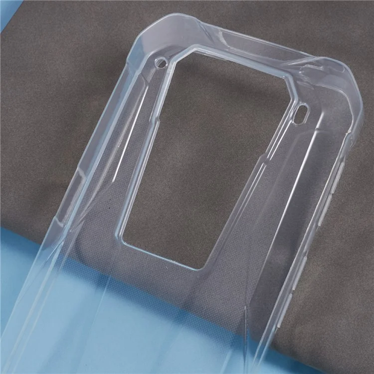 Per Unihertz Tank 3 TPU Case Scratches-Resistant Soft Phone Cover - Trasparente