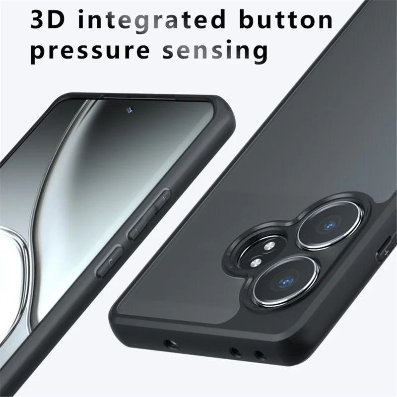 For Realme GT Neo6 SE 5G Shockproof Case PC+TPU Hybrid Phone Cover