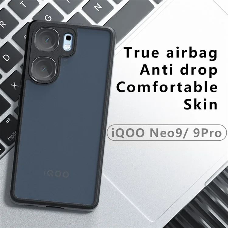 Per vivo iQOO Neo9 5G Custodia Antiurto Ibrida PC+TPU Cover per Telefono