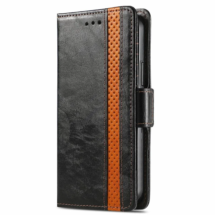 For Sony Xperia 1 VI Phone Cases CASENEO PU Leather Cover Stand with RFID Blocking Wallet - Black