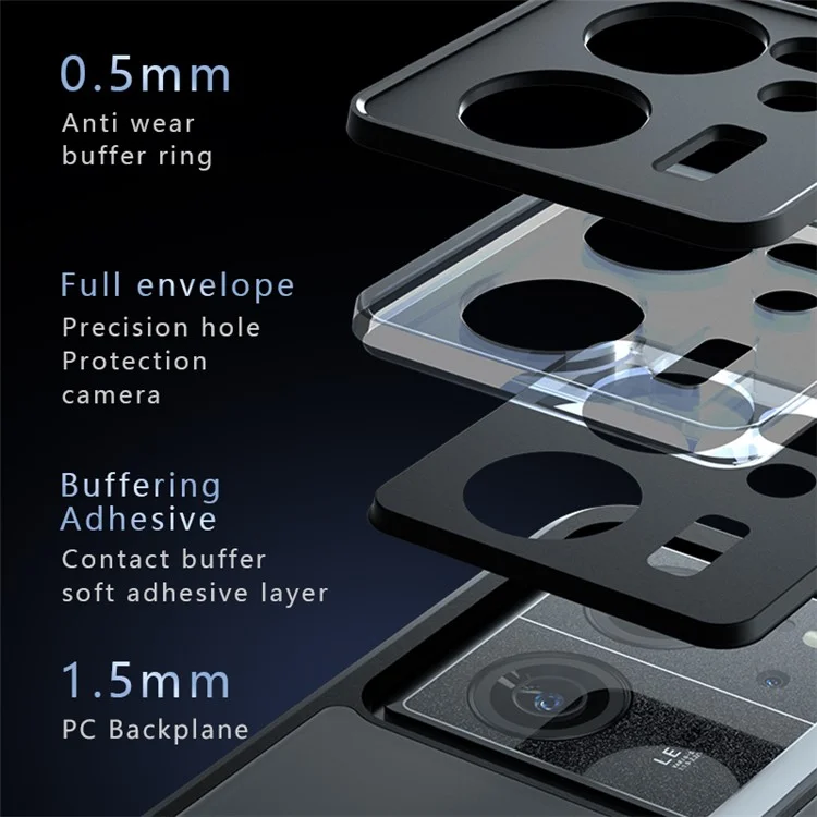 Para Xiaomi Redmi K60 Ultra / 13T / 13T Pro Capa PC+TPU Textura Fosca Slim Phone Cover