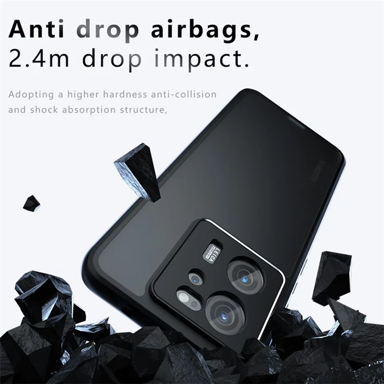 Para Xiaomi Redmi K60 Ultra / 13T / 13T Pro Capa PC+TPU Textura Fosca Slim Phone Cover