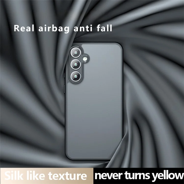 Für Samsung Galaxy A35 5G Case PC+TPU matt Handyhülle Airbag Eckschutz