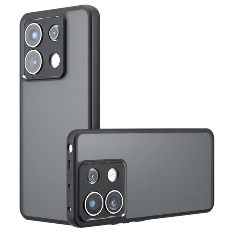 For Xiaomi Redmi Note 13 Pro 5G / Poco X6 5G Case PC+TPU Airbag Protection Frosted Phone Cover