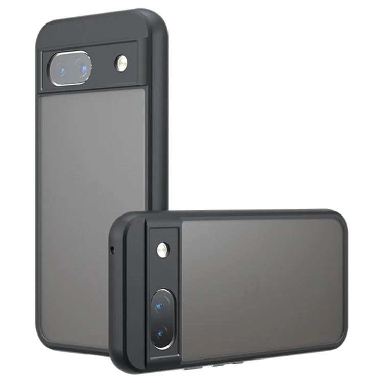 For Google Pixel 8a Case Matte Finish PC+TPU Hybrid Phone Cover