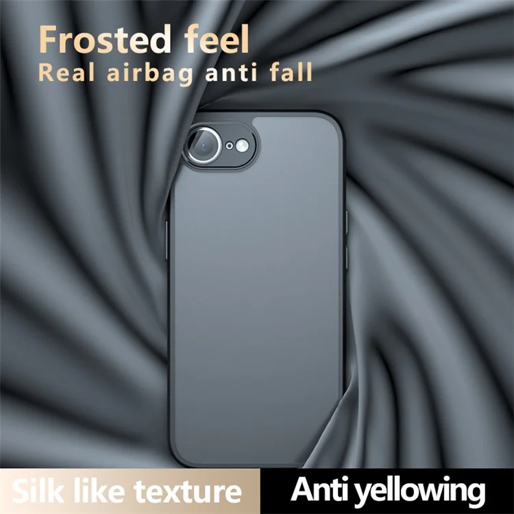Étui pour iPhone SE (2024) en PC+TPU mat, avec protection anti-chute