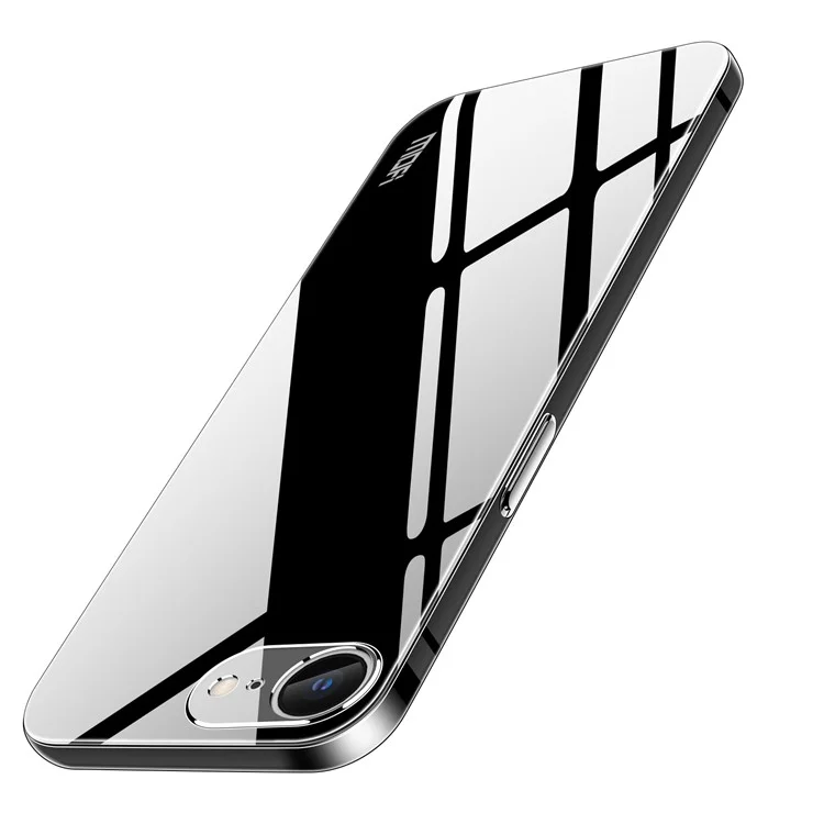 Étui MOFI pour iPhone SE (2024) Transparent Antichoc TPU Étui de téléphone fin