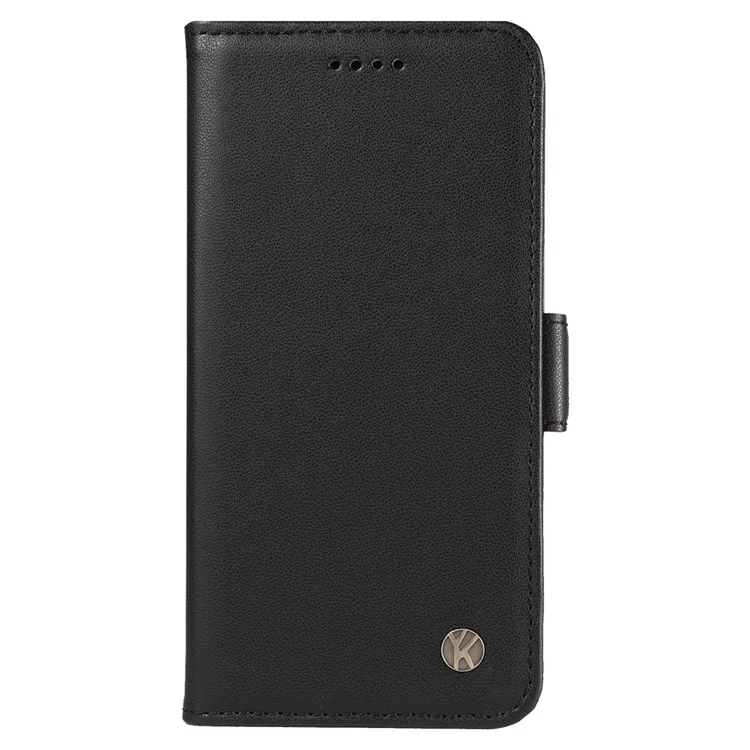 YIKATU YK-003 For Honor 200 Lite Case Wallet Leather Phone Cover Side Magnetic Clasp - Black