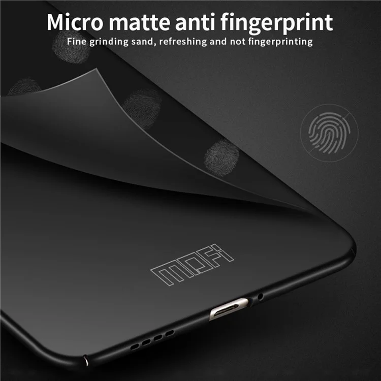 MOFI JK Série PC-1 Funda para Realme 11 Pro 5G Carcasa de teléfono móvil a prueba de golpes de PC Slim - Negro 