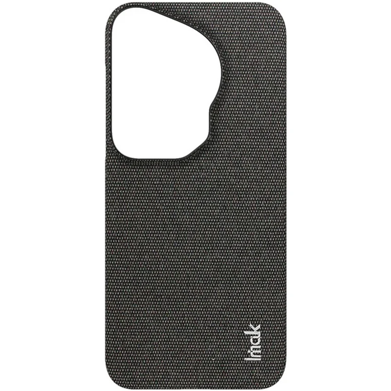 IMAK Ruiyi Series for Huawei Pura 70 Ultra Case Fabric Texture Leather+PC Phone Back Cover - Black