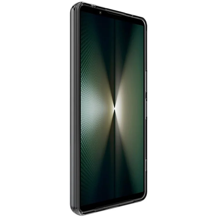 IMAK UX-5 Series Per Sony Xperia 1 VI Custodia Custodia Protettiva Soft TPU - Nero Trasparente